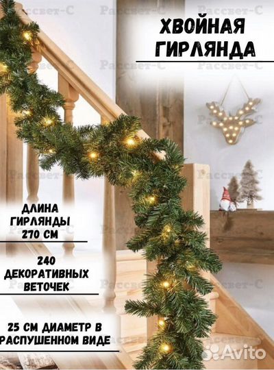 Гирлянда елочная