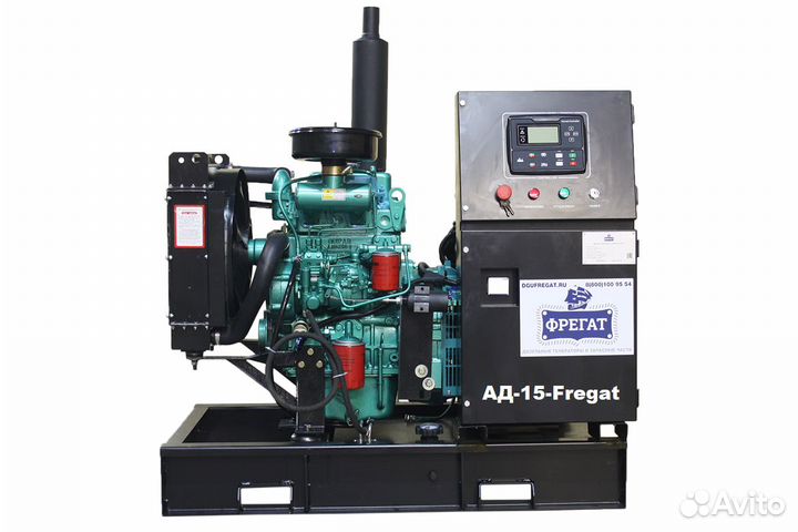 Дизельный генератор 15 квт в кожухе