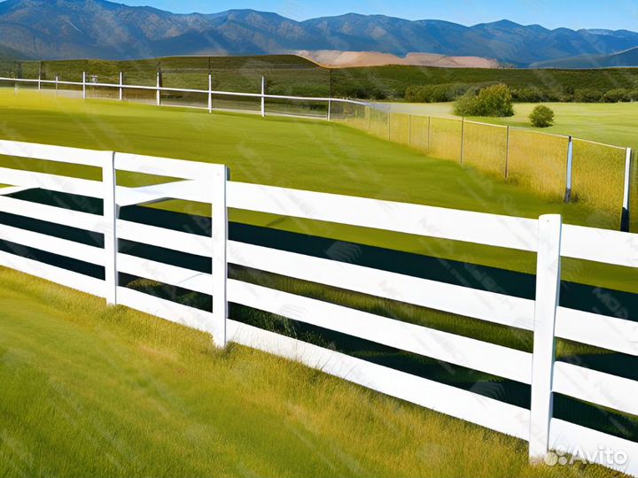 Забор Ранчо горизонтальный