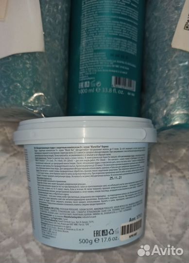 Kapous Окислитель 6% и пудра пакетом для блондинок