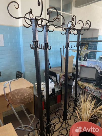 Вешалки металлические кованные