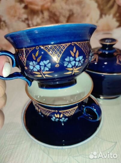 Фарфоровый кофейный сервиз СССР