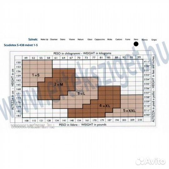 Колготки компрессионные для беременных ScudoTex Ми