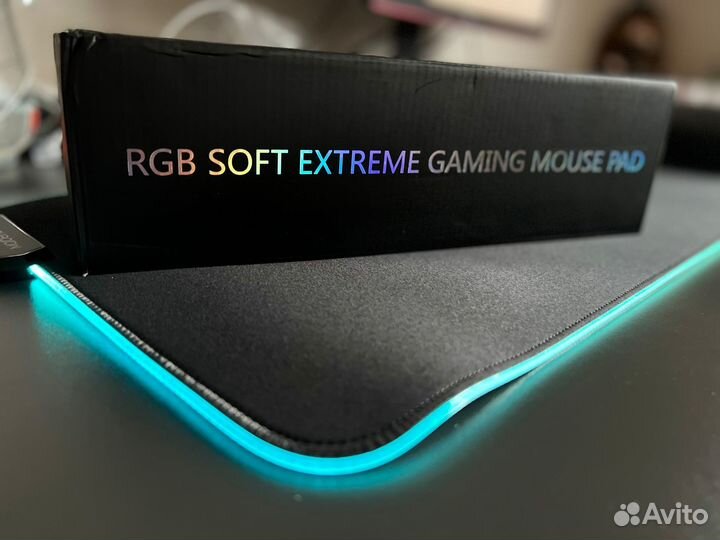 Коврик для мыши RGB новый