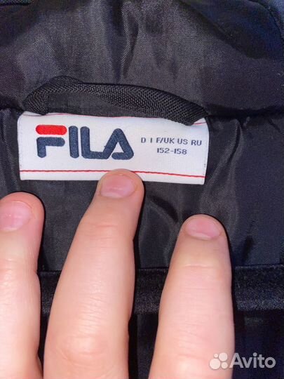 Зимний пуховик Fila