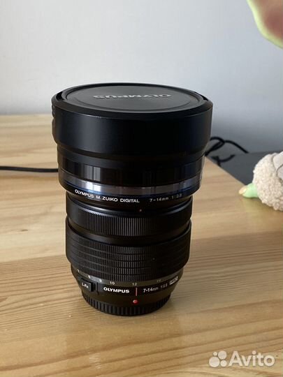 Объектив olympus 7-14 m.zuiko f/2.8