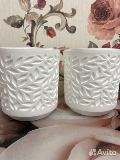 Цветочные горшки пластик