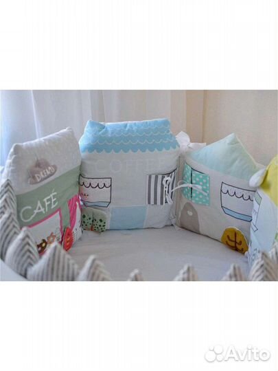 Бортики в детскую кроватку