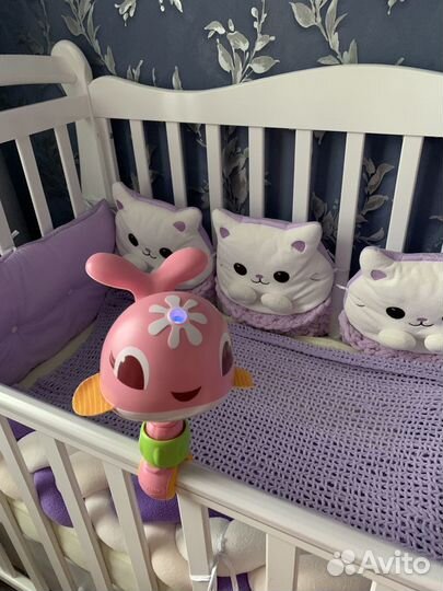 Детский музыкальный проектор игрушка для сна