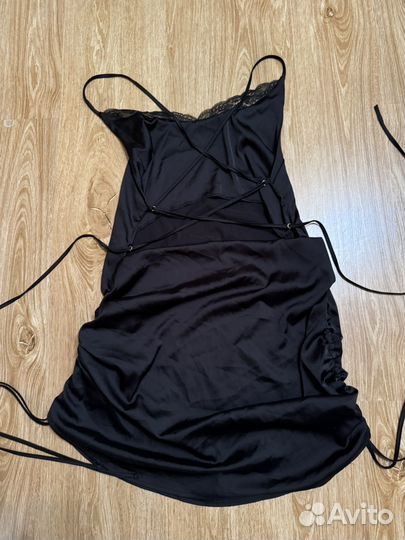 Платье комбинация с открытой спиной