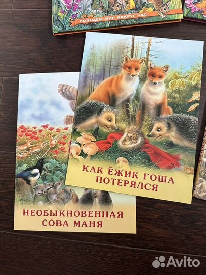 Книги для детей пакетом Приключения зайчонка