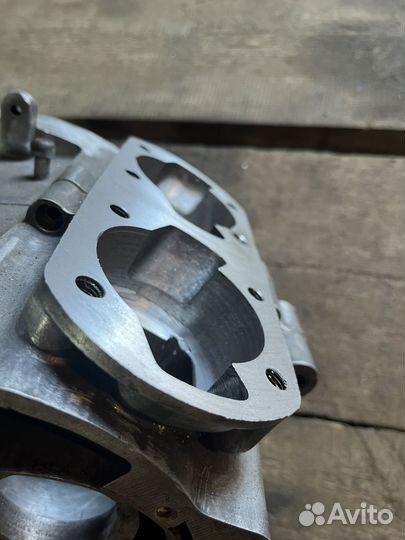 Подготовка картера под поршни suzuki ts на Юпитер