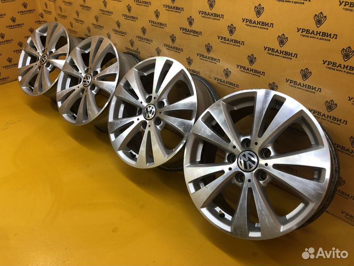 4 шт. Диски Volkswagen R16 5*112 Volkswagen XF654