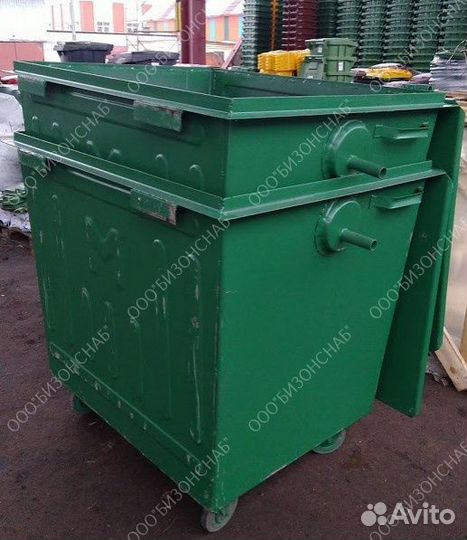 Евроконтейнер металлический 1,1 м3 Арт 2571