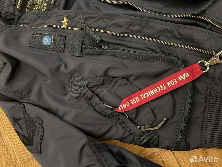 Бомбер редкий Alpha Industries Richardson navy