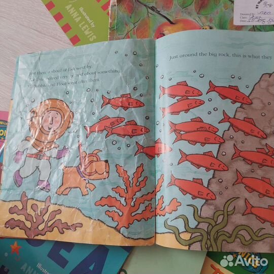 Книги на английском (phonics books) 14 книг