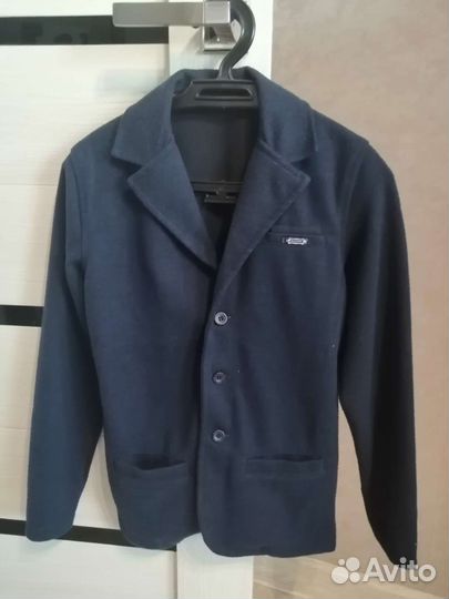 Пиджак школьный для мальчика 140