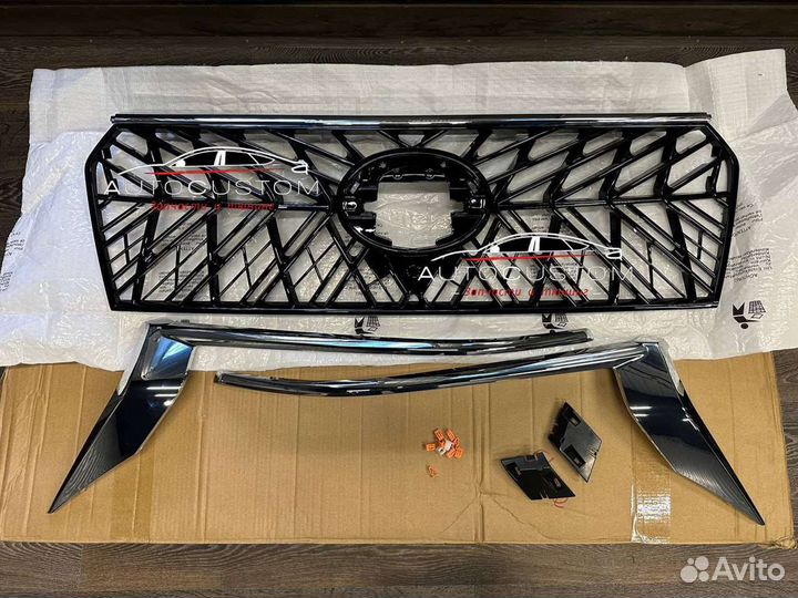 Решетка радиатора Prado 150 рестайлинг 17+ года