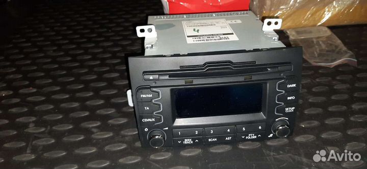 Штатная магнитола на KIA sportage 3