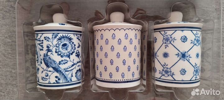 Посуда набор новый для сыпучих кофемолка фондю