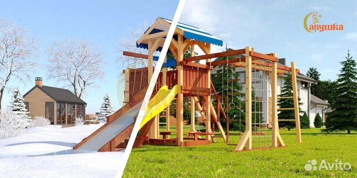 Детская игровая площадка для дачи