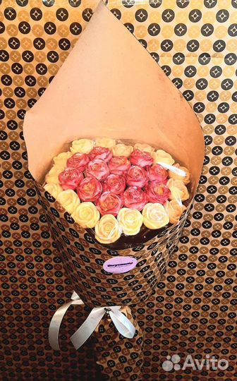 Шоколадные розы букет