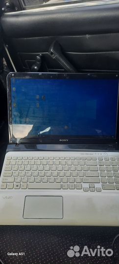 Ноутбук sony vaio