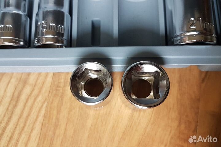 Набор торцовых головок 1/2 дюйма (новый)