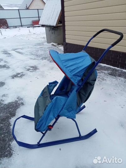 Сани коляска