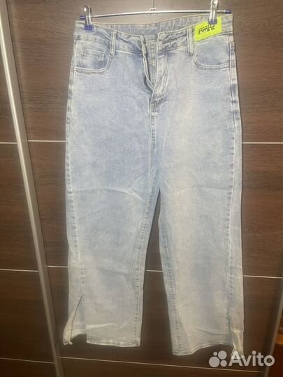 Джинсы женские широкие 46 48