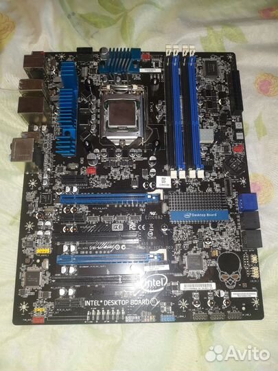 Материнская плата intel dz68zv socket1155