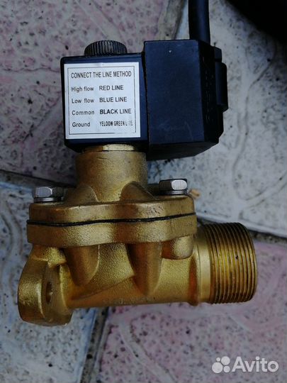 Клапан двойного действия электромагнитный 3/4