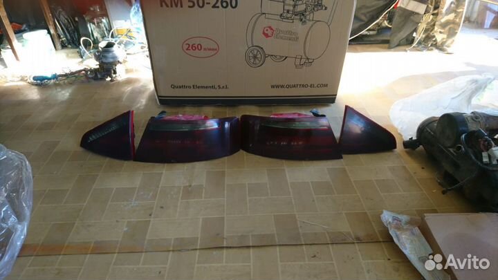 Задние фары на audi a5