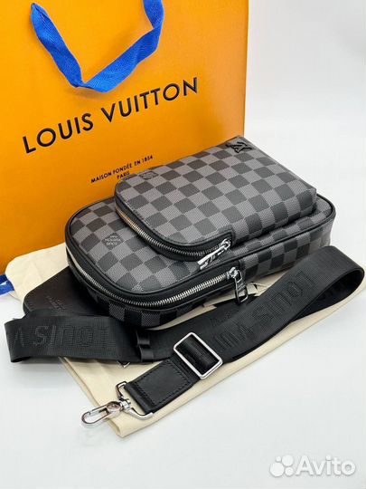 Сумка Мини avenue sling Louis Vuitton