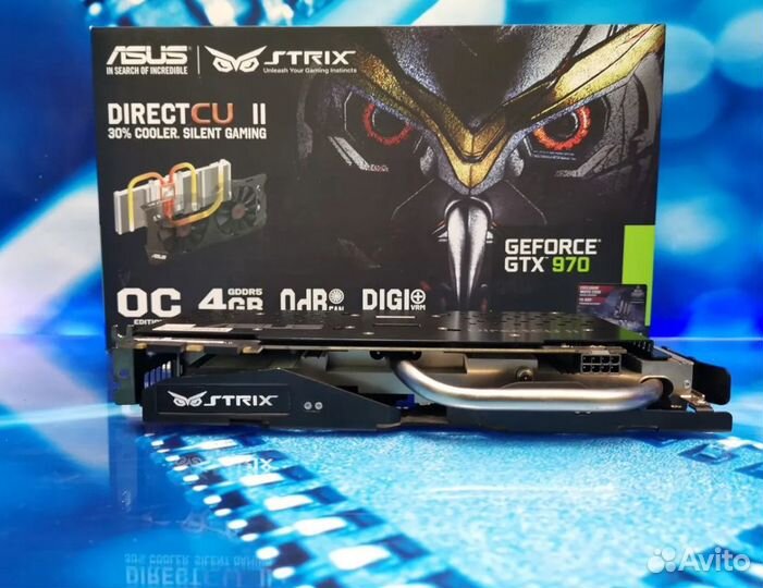 Видеокарта Asus Strix GTX 970 4 Гб