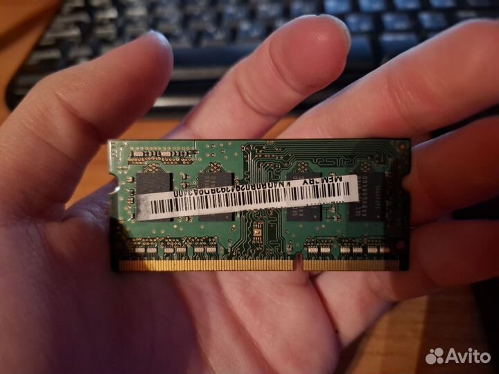 Оперативная память ddr3 samsung 4gb (so-dimm)