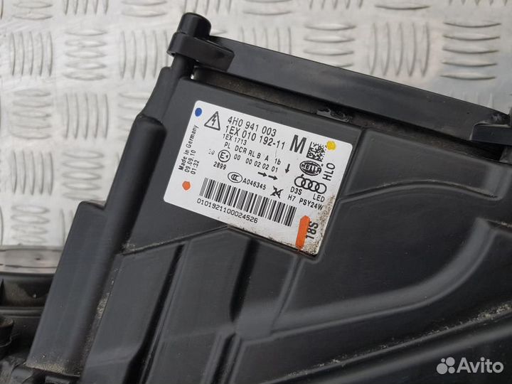 Фара левая, Audi A8 D4 2012