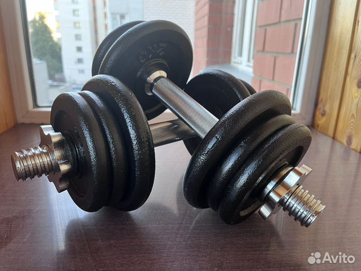 Гантели разборные 10 кг