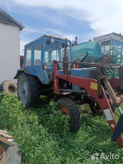 Трактор МТЗ (Беларус) 80 с КУН, 1989