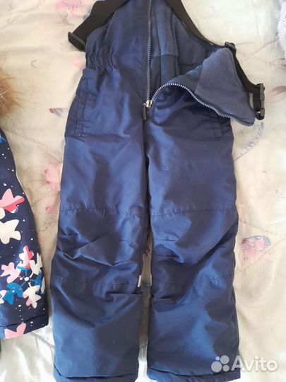 Зимний костюм для девочки 104