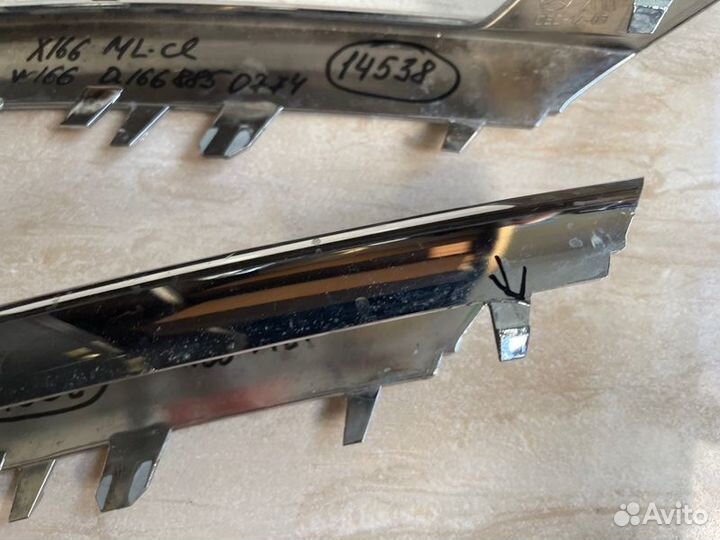 Накладка дхо левая Mercedes W166 X166 Ml Class