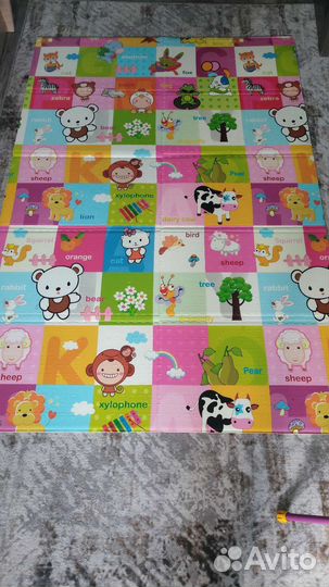 Развивающий коврик на пол для ползанья