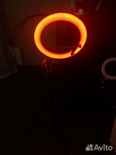 Кольцевая лампа 26 см