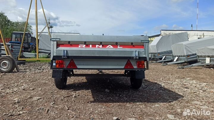 Прицеп 2.5х1.25 без тента rinal 253