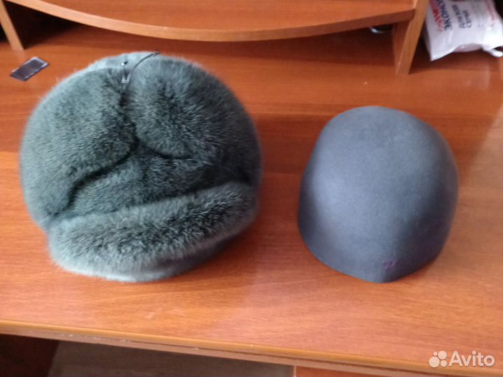 Меховая женская шапка