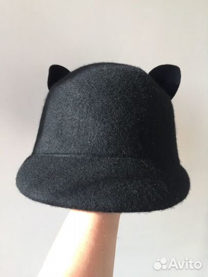 Кепка шляпа с ушками