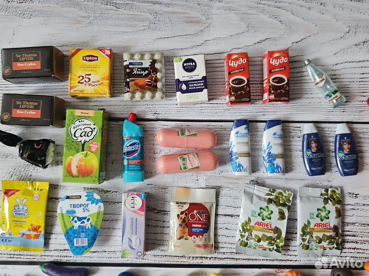 Игрушки мини лента набор для игры в магазин