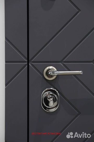 Дверь входная с высокой шумоизоляцией