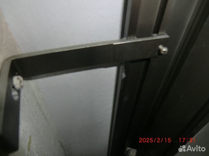 Гардина-карниз для штор алюминиевая двухрядная