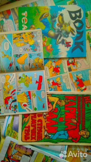 Комиксы:А.Невский,Карик&Валя,Чел.-Паук.Том&Джерри